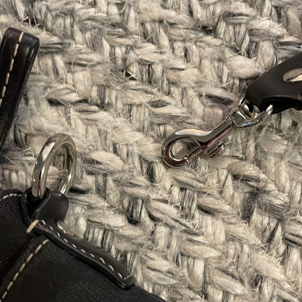 🖤 Amazing 🤩 like new vintage black coach Crossbody bag. - Picture 7 of 14